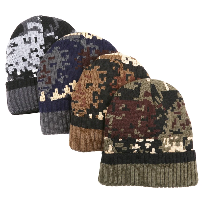 Thicken Hunting Winter Hat Fleece Lining Army Camouflage Hat For Men Warm Beanies Knit Caps Camo Ski Hats Climbing Fishing Hat
Thicken Hunting Winter Hat Fleece Lining Army Camouflage Hat For Men Warm Beanies Knit Caps Camo Ski Hats Climbing Fishing Hat