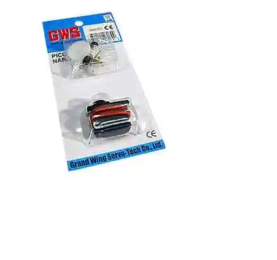 GWS Pico Sub Micro Servo 5.4 Grams 0.09 sec./60