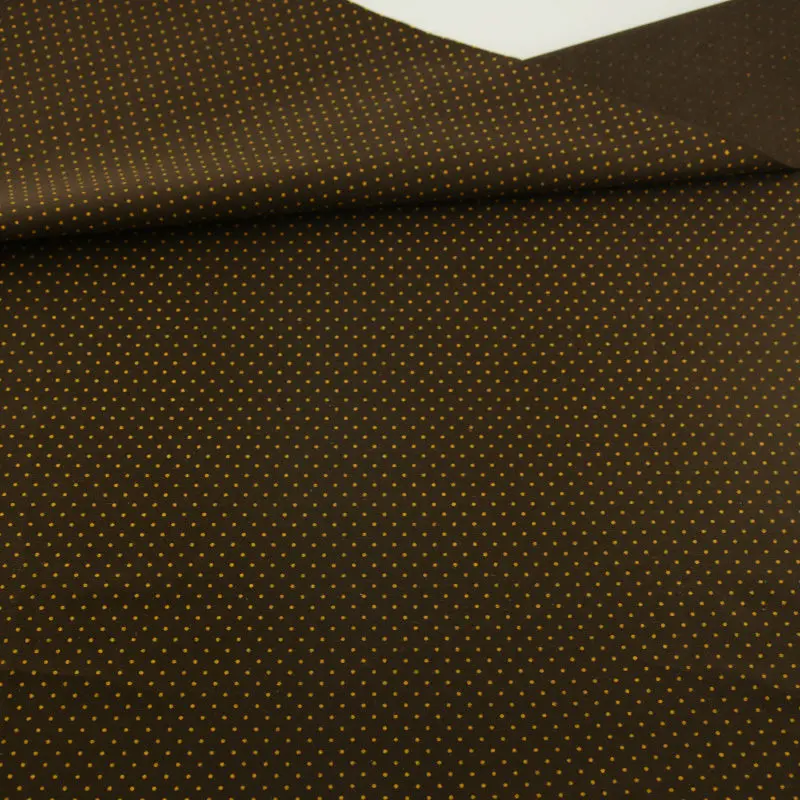 Dark Brown Dots Design Cotton Fabric for Sewing Handmade Home Textile Fat Quarter Art Work Patchwork Doll Dress Cushion Curtain
Dark Brown Dots Design Cotton Fabric for Sewing Handmade Home Textile Fat Quarter Art Work Patchwork Doll Dress Cushion Curtain
