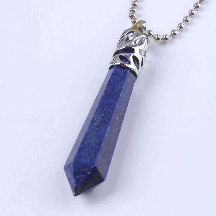 100-Unique 1 Pcs Charm Silver Plated Lapis Lazuli Hexagonal Prism Pendant Fashion Jewelry 9x60mm
100-Unique 1 Pcs Charm Silver Plated Lapis Lazuli Hexagonal Prism Pendant Fashion Jewelry 9x60mm