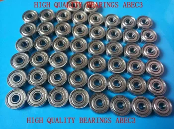 Free shipping 50PCS 5X16X5mm 625 ZZ ABEC3 5x16x5 Motor bearing