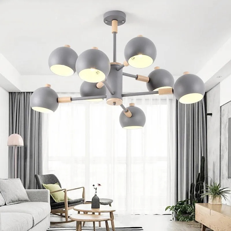 6/8/10 Heads Nordic Loft Minimalist Led Wooden Chandeliers Creative Warm Macaroons Dinner Study Suspension Light Fixtures
6/8/10 Heads Nordic Loft Minimalist Led Wooden Chandeliers Creative Warm Macaroons Dinner Study Suspension Light Fixtures