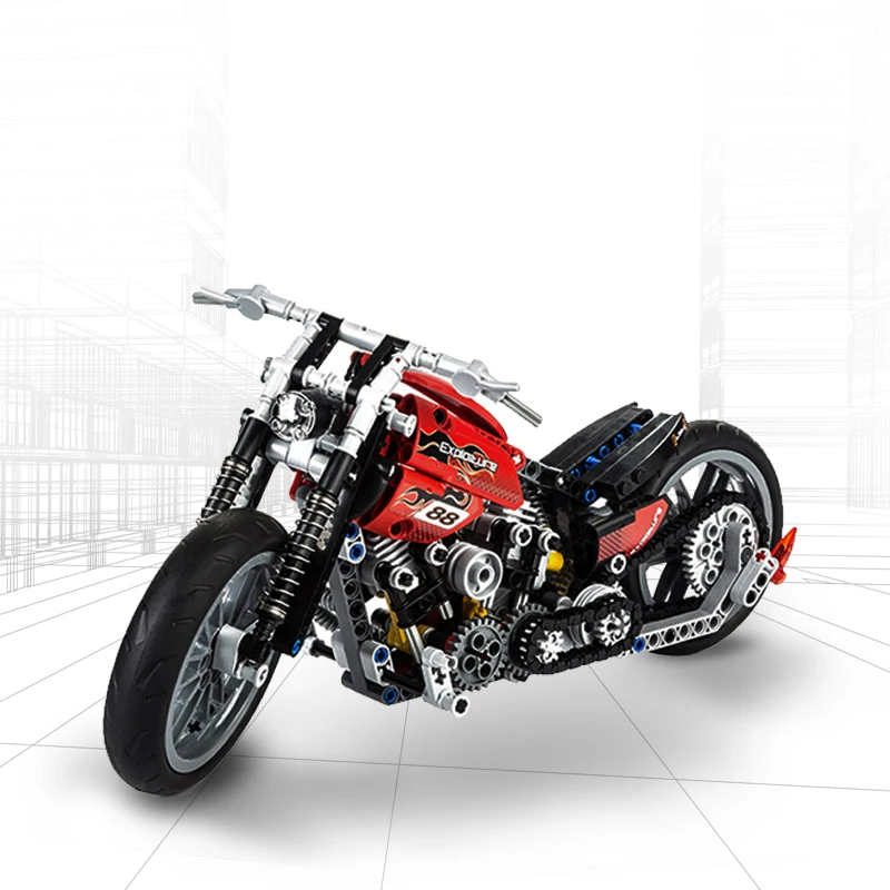 Legoing Technic Mini Figures Buliding Blocks Harley Motorcycle Model 374Pcs Boys Toys 6 Years VS Lepin
Legoing Technic Mini Figures Buliding Blocks Harley Motorcycle Model 374Pcs Boys Toys 6 Years VS Lepin