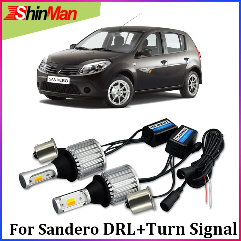 ShinMan 1156 PY21W BAU15S led Car LED DRL Daytime running Light daylight Turn signal turn light For Renault Sandero 2011
ShinMan 1156 PY21W BAU15S led Car LED DRL Daytime running Light daylight Turn signal turn light For Renault Sandero 2011