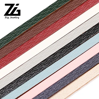 ZG 3mm flat PU leather rope Diy jewelry accessories bracelet necklace leather rope breloque pour fabrication bijoux
ZG 3mm flat PU leather rope Diy jewelry accessories bracelet necklace leather rope breloque pour fabrication bijoux