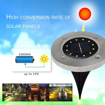 12 LED Underground Light Solar Power Buried Light Under Ground Lamp Outdoor Path Way Garden Lawn Yard Outdoor Lighting
12 LED Underground Light Solar Power Buried Light Under Ground Lamp Outdoor Path Way Garden Lawn Yard Outdoor Lighting