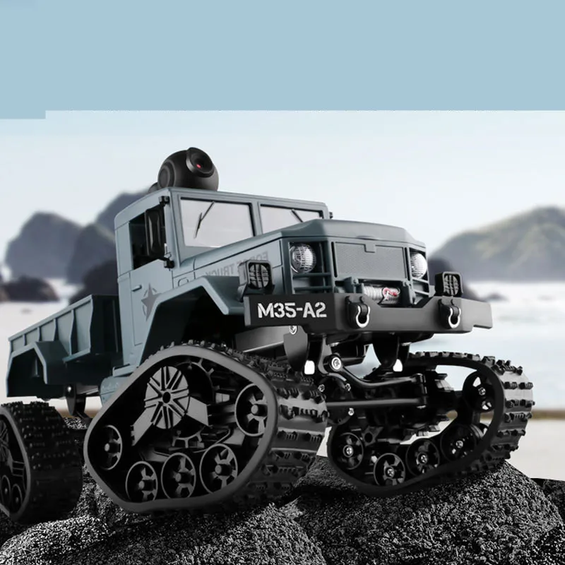 Wi-Fi Transmission of Children's Diy Toys in the Remote Control Vehicle of Snow Track Simulated Military Card Off-road Model
Wi-Fi Transmission of Children's Diy Toys in the Remote Control Vehicle of Snow Track Simulated Military Card Off-road Model