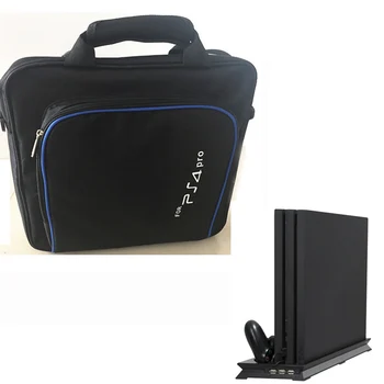 PS4 PRO Accessories Heat Sink Cooling Fan Vertical Charger Dock Stand + Bag Travel Storage Carrying Case For Playstation 4 Pro
PS4 PRO Accessories Heat Sink Cooling Fan Vertical Charger Dock Stand + Bag Travel Storage Carrying Case For Playstation 4 Pro