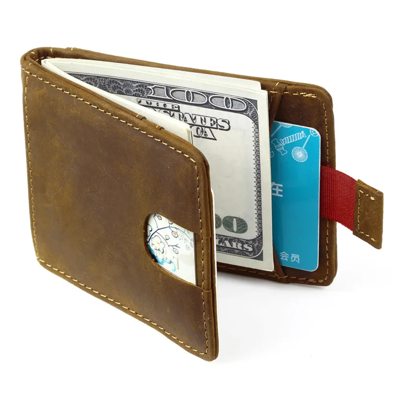 Nesitu RFID Blocking Vintage New Design Front Pocket Genuine leather Men Wallet Pulls Out Automaticall Credit Card Holder #M024
Nesitu RFID Blocking Vintage New Design Front Pocket Genuine leather Men Wallet Pulls Out Automaticall Credit Card Holder #M024