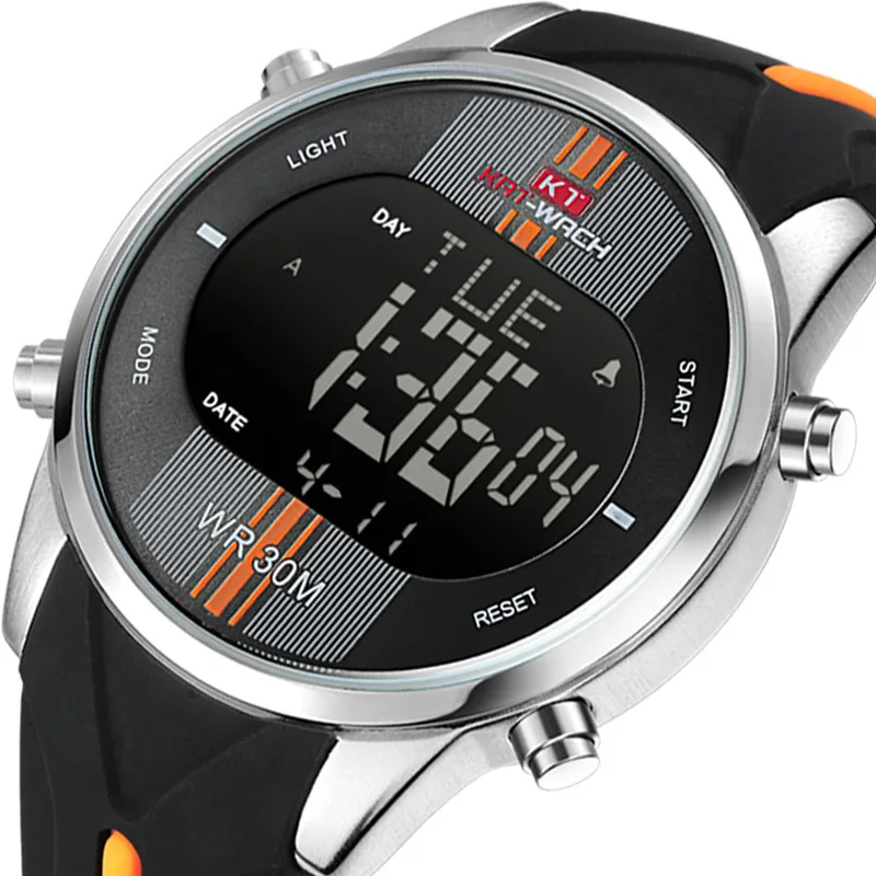 KAT-WACH Fashion Watch Men Sport Digital Watches Waterproof LED Military Wrist Watch Clock Relogio Masculino Erkek Kol Saati
KAT-WACH Fashion Watch Men Sport Digital Watches Waterproof LED Military Wrist Watch Clock Relogio Masculino Erkek Kol Saati