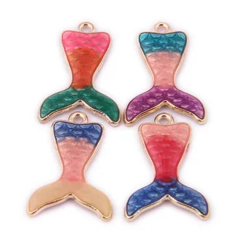 100pcs 19*19mm 4 color Gradation enamel Mermaid tail charms gold alloy tails charms pendant for diy jewelry CH0285
100pcs 19*19mm 4 color Gradation enamel Mermaid tail charms gold alloy tails charms pendant for diy jewelry CH0285