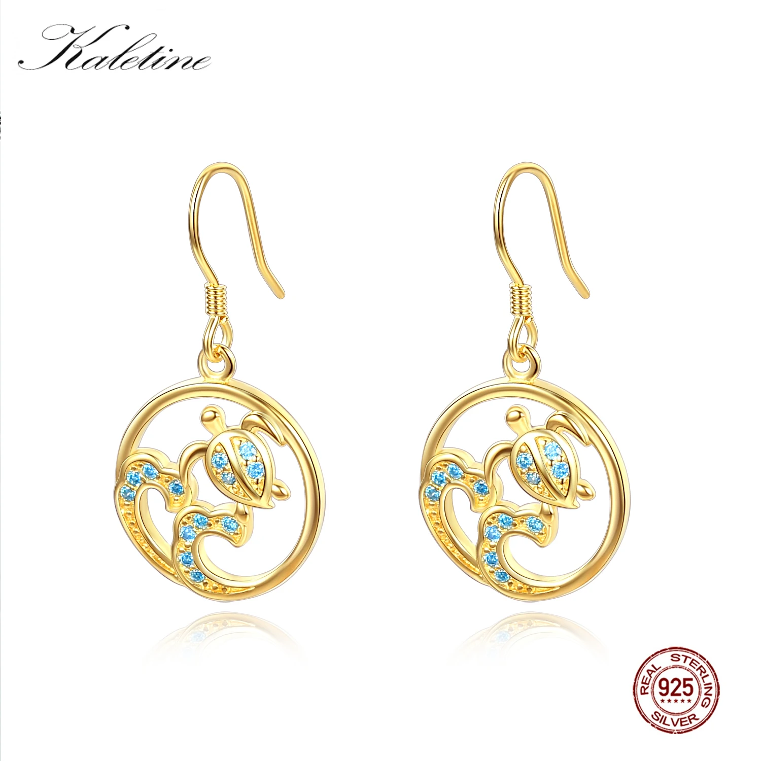 Kaletine Round Cute Tortoise Yellow Gold Earings Fashion Jwelry 925 Sterling Silver Earrings 2018 Women Accessories Kids Jewelry
Kaletine Round Cute Tortoise Yellow Gold Earings Fashion Jwelry 925 Sterling Silver Earrings 2018 Women Accessories Kids Jewelry