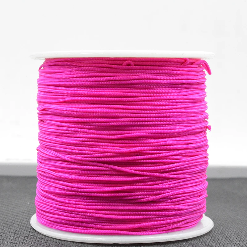 Rose Red Colors 100yard Nylon Cord Thread Chinese Knot Cord Bracelet Braided String DIY Tassels Beading String Thread
Rose Red Colors 100yard Nylon Cord Thread Chinese Knot Cord Bracelet Braided String DIY Tassels Beading String Thread