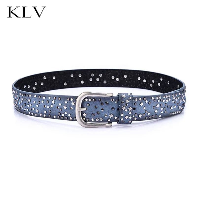 Fashion Women Ladies Belt Punk Rivet Belts Waist Accessories Skinny Exquisite Wide Leather Waistband
Fashion Women Ladies Belt Punk Rivet Belts Waist Accessories Skinny Exquisite Wide Leather Waistband