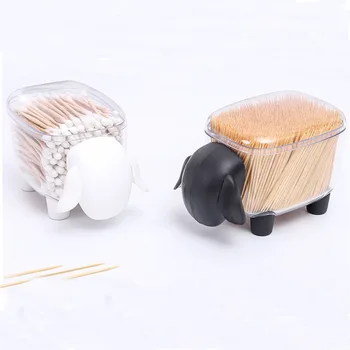 Creative desktop storage box Cartoon toothpick cotton swab box multi-function dust-proof stationery sundries storage box
Creative desktop storage box Cartoon toothpick cotton swab box multi-function dust-proof stationery sundries storage box