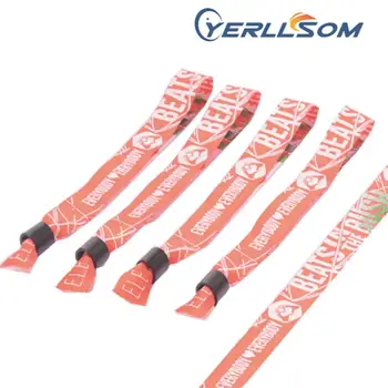 YERLLSOM 500PCS/Lot High Quality Customized Fabric Wrisband with woven logo for events FW052503
YERLLSOM 500PCS/Lot High Quality Customized Fabric Wrisband with woven logo for events FW052503