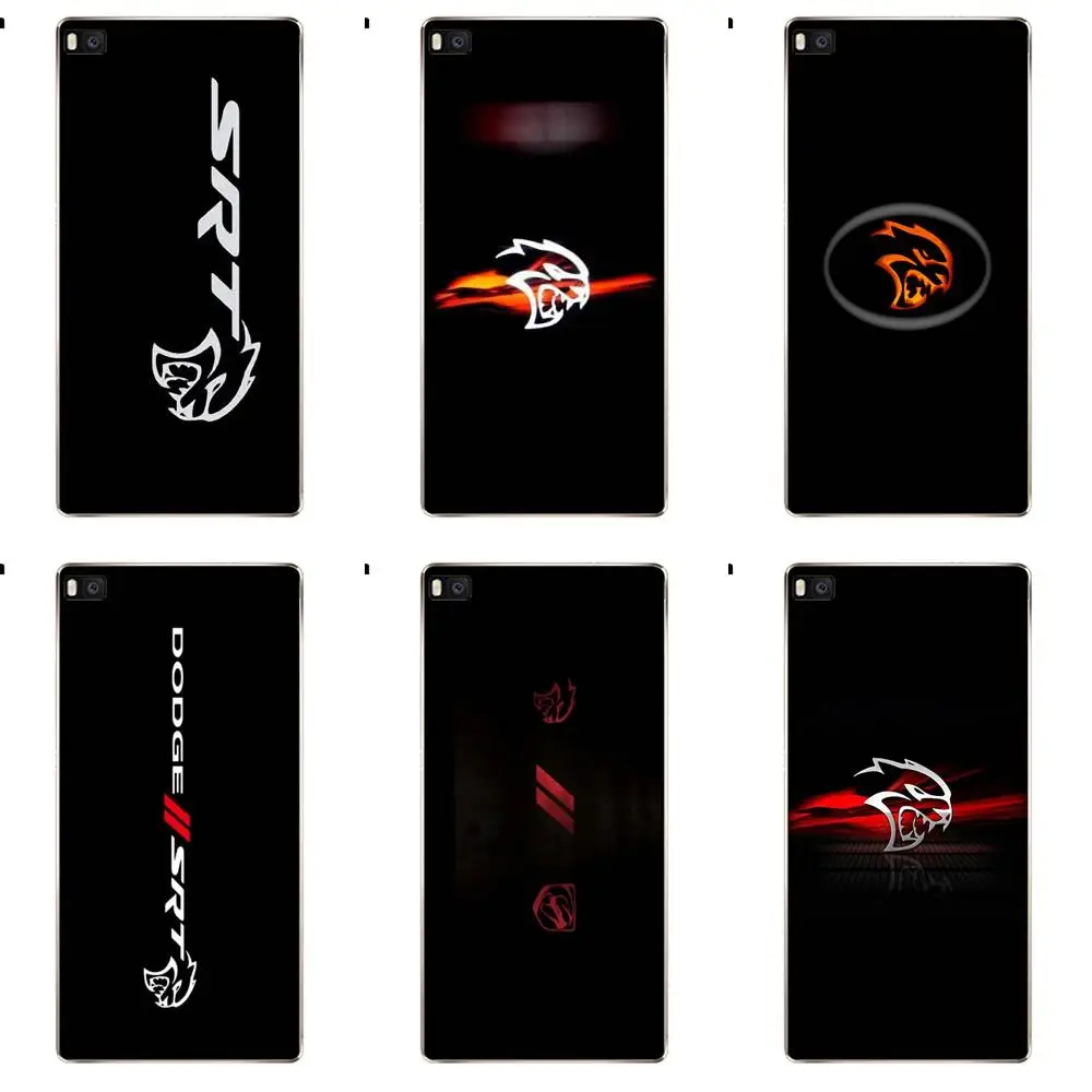 

Perciron Dodge Hellcat Logo For Huawei G7 G8 Honor 5A 5C 5X 6 6X 7 8 V8 Mate 8 9 P7 P8 P9 P10 Lite Plus Soft Hipster Case