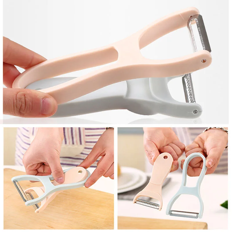 Peeling Knife Scraper Household Kitchen Fruit Vegetable Planer Stainless Steel Multifunctional Planer
Peeling Knife Scraper Household Kitchen Fruit Vegetable Planer Stainless Steel Multifunctional Planer