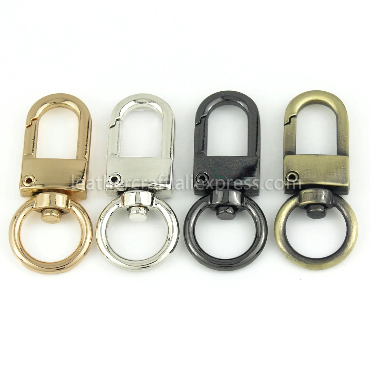 50 pcs Metal Swivel Eye Snap Hook Trigger Lobster Clasps Clips for Leather Craft Bag Strap Belt Webbing Key chain Large size
50 pcs Metal Swivel Eye Snap Hook Trigger Lobster Clasps Clips for Leather Craft Bag Strap Belt Webbing Key chain Large size