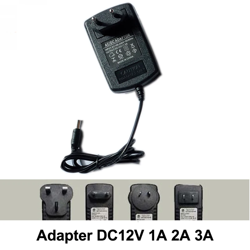 DC12V адаптер AC100-240V освещения Трансформеры из положить 1A/2A/3A Питание для основного