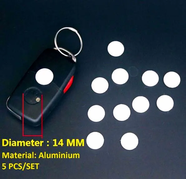 5pcs 14mm Key Sticker For Car VW Toyota Peugeot Benz Opel Audi Ford Honda Mazda Hyundai KIA Fob Emblem Badge Radio Button
5pcs 14mm Key Sticker For Car VW Toyota Peugeot Benz Opel Audi Ford Honda Mazda Hyundai KIA Fob Emblem Badge Radio Button