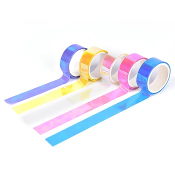 15mm*5m Rainbow Laser Washi Tape Glitter Stationery Scrapbooking Decorative Adhesive Tapes DIY Masking Tape School Supplies
15mm*5m Rainbow Laser Washi Tape Glitter Stationery Scrapbooking Decorative Adhesive Tapes DIY Masking Tape School Supplies