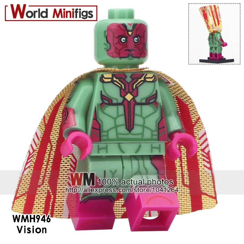 Single Sale Super Hero s Vision Falcon Wong Bucky Iron Man War Machine Building Blocks Sets Models Brick
Single Sale Super Hero s Vision Falcon Wong Bucky Iron Man War Machine Building Blocks Sets Models Brick