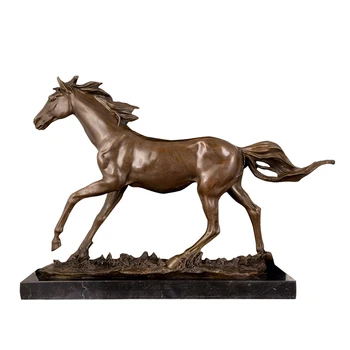 ArtsHom DW-033 Bronze Running Horse Sculpture Animal Statue Figurine Office Table Home Decor Business Gifts
ArtsHom DW-033 Bronze Running Horse Sculpture Animal Statue Figurine Office Table Home Decor Business Gifts