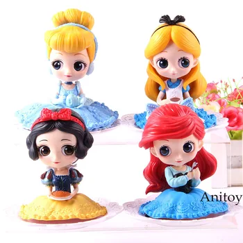 Anime Princess Action Figure Snow White Cinderella Alice Ariel PVC Collection Model Toy Q Version Gift for Kids 4pcs/set
Anime Princess Action Figure Snow White Cinderella Alice Ariel PVC Collection Model Toy Q Version Gift for Kids 4pcs/set