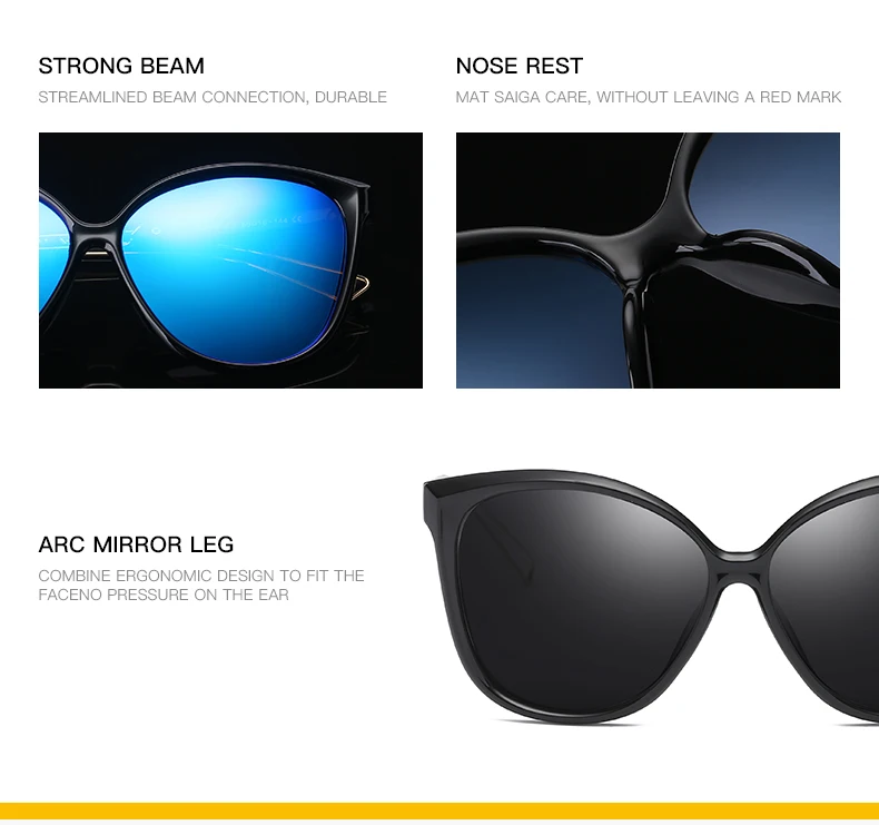 Retro Cat Eye Sunglasses (3)