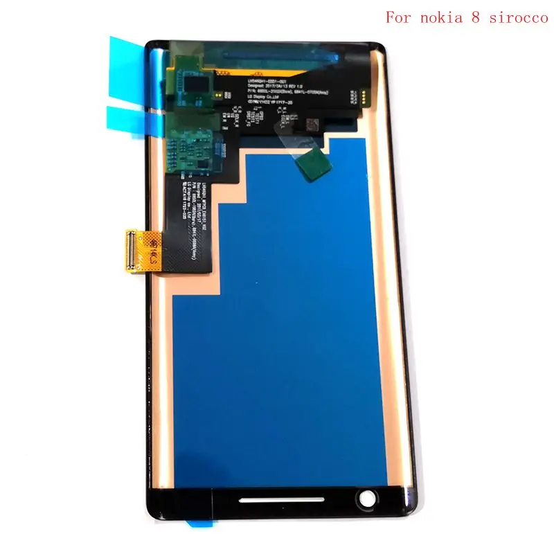 Lcd display+touch glass digitizer Full assembly for Nokia 8 Sirocco replacement screen For Nokia8 sirocco lcd
Lcd display+touch glass digitizer Full assembly for Nokia 8 Sirocco replacement screen For Nokia8 sirocco lcd