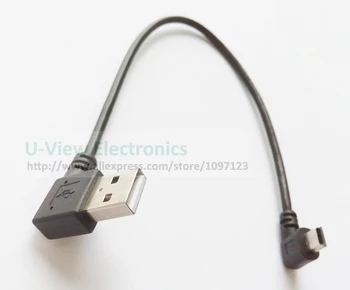 90 Degree Right Angled Mini USB 5Pin Male to Left USB 2.0 Male Data Charge Connector Cable About 25CM/Free DHL Shipping/300PCS
90 Degree Right Angled Mini USB 5Pin Male to Left USB 2.0 Male Data Charge Connector Cable About 25CM/Free DHL Shipping/300PCS