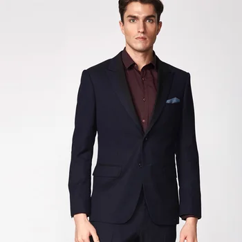 Smart Casual Business Suit Tailor-Made Suit 2 Pieces (Jacket+Pants) Polyester Skinny Single Breasted Custom Made Men Suit 2018
Smart Casual Business Suit Tailor-Made Suit 2 Pieces (Jacket+Pants) Polyester Skinny Single Breasted Custom Made Men Suit 2018