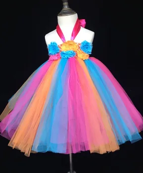 Multicolor Girls Tutu Dress Baby Long Tutu Dress Kids Fluffy Tulle Dress Ball Gown with Shabby Flower Children Party Dress Cloth
Multicolor Girls Tutu Dress Baby Long Tutu Dress Kids Fluffy Tulle Dress Ball Gown with Shabby Flower Children Party Dress Cloth