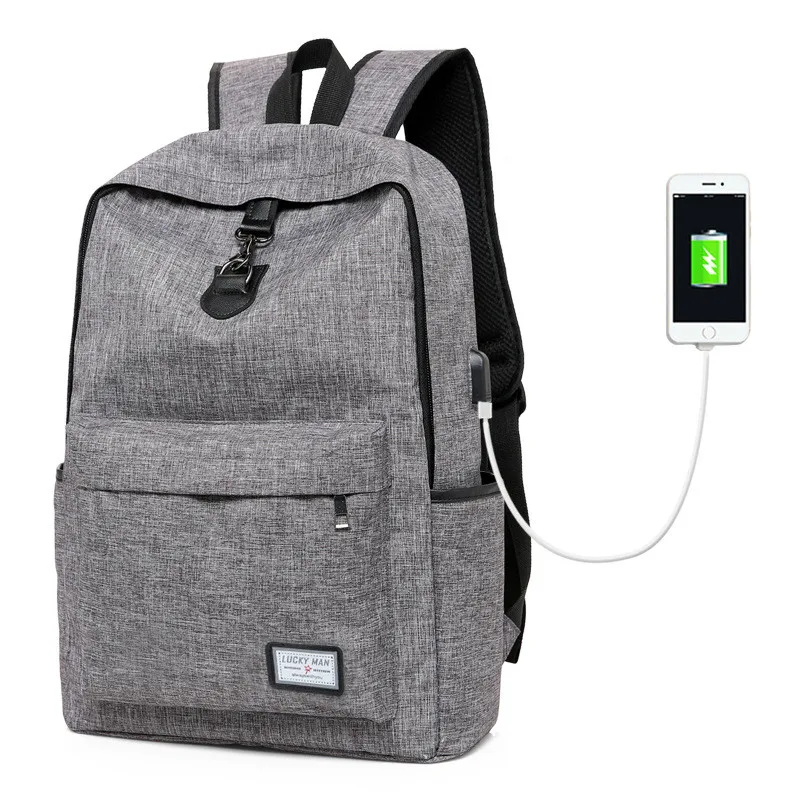 GLHGJP Fashion USB Charging Backpack Preppy Style Canvas Men Women Backpack Large Capacity Travel Bag School Bag For Teenagers
GLHGJP Fashion USB Charging Backpack Preppy Style Canvas Men Women Backpack Large Capacity Travel Bag School Bag For Teenagers