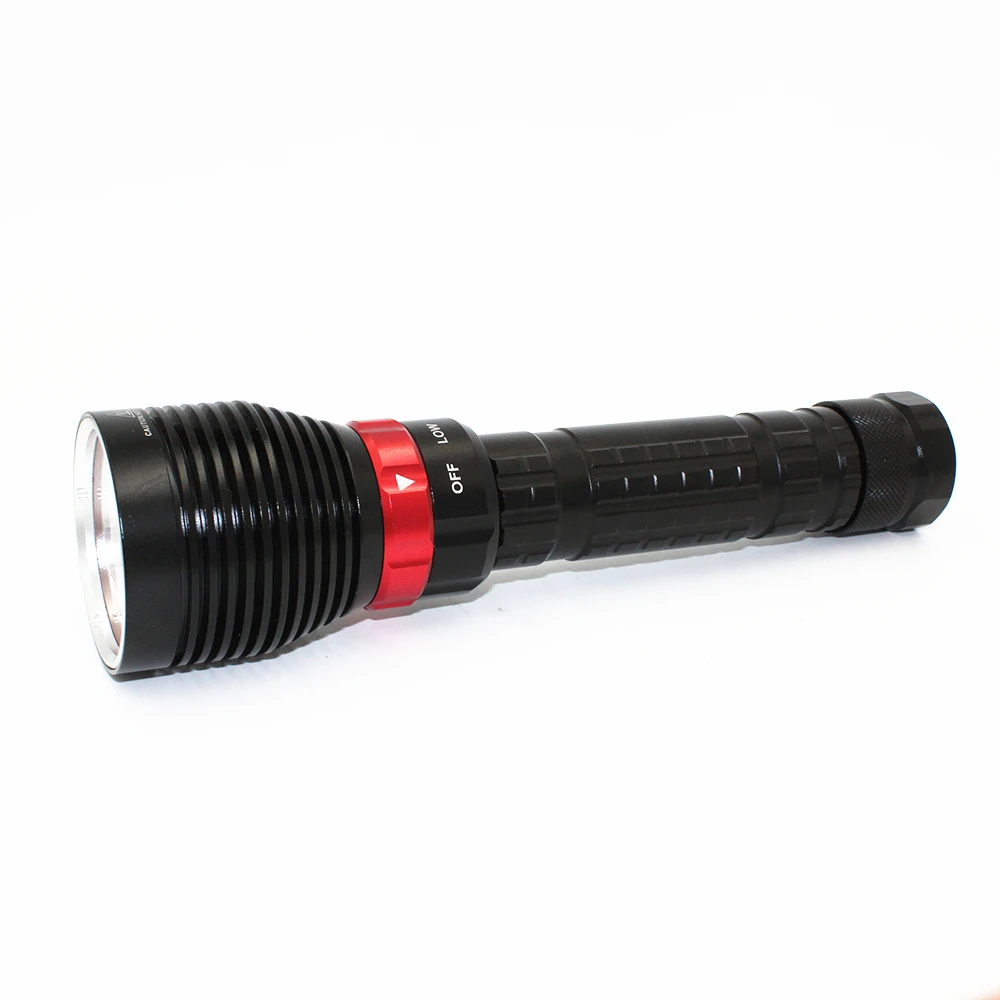LED Diving flashlight 1 x CREE XM-L2 1200LM Flashlight linternas Underwater Waterproof Lamp Torch by 2x 18650 or 26650 battery
LED Diving flashlight 1 x CREE XM-L2 1200LM Flashlight linternas Underwater Waterproof Lamp Torch by 2x 18650 or 26650 battery