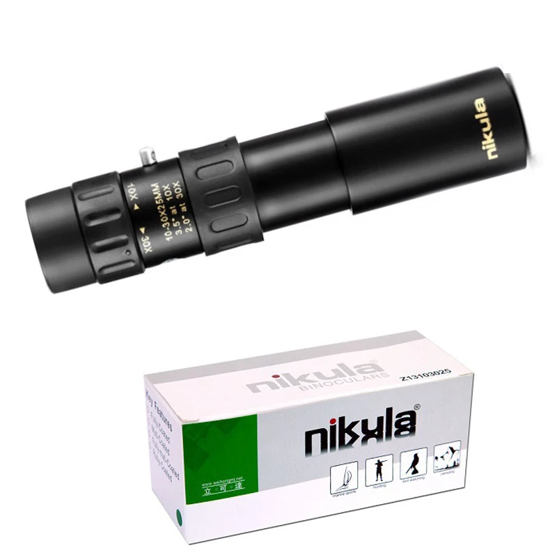 2019 Original binoculars10-30x25 Zoom Monocular high quality Telescope Pocket Binoculo Hunting Optical Prism Scope hunting tools
2019 Original binoculars10-30x25 Zoom Monocular high quality Telescope Pocket Binoculo Hunting Optical Prism Scope hunting tools