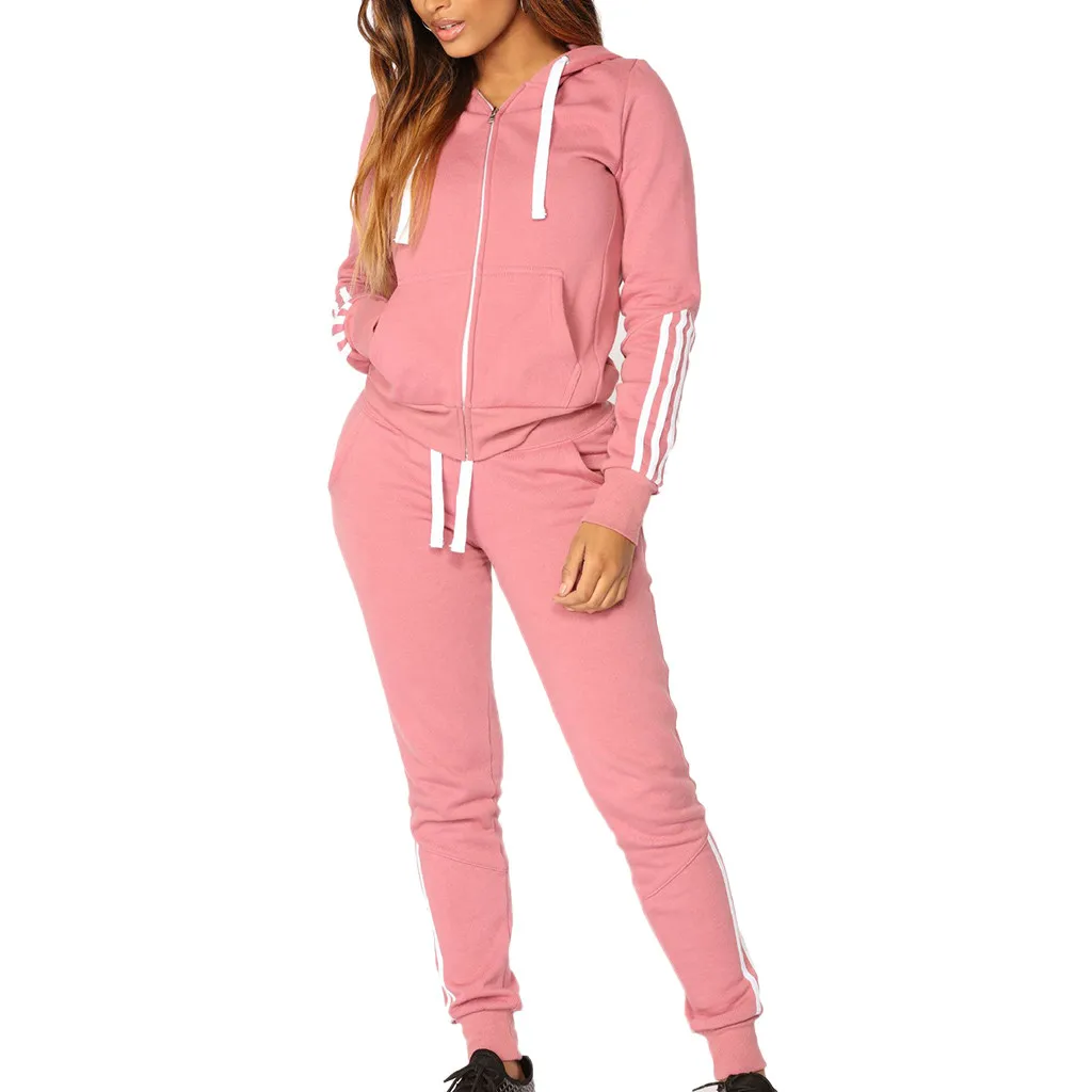 slim running set WomenJogging Suits For Women Hooded Zipper Long Sleeve Pullove Sport Tops Long Pants Set#g40
slim running set WomenJogging Suits For Women Hooded Zipper Long Sleeve Pullove Sport Tops Long Pants Set#g40