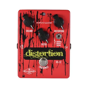 BIYANG DS-12 Classic Series Distortion Guitar Effect Pedal 3 Modes True Bypass Full Metal Shell Support signal transfer
BIYANG DS-12 Classic Series Distortion Guitar Effect Pedal 3 Modes True Bypass Full Metal Shell Support signal transfer