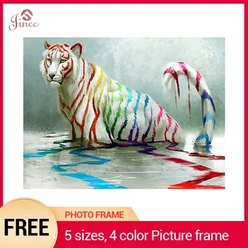 5D DIY Diamond Painting White Tiger Picture Of Rhinestone Cross Stitch Diamond Embroidery Colorful Full Square Diamond Mosaic
5D DIY Diamond Painting White Tiger Picture Of Rhinestone Cross Stitch Diamond Embroidery Colorful Full Square Diamond Mosaic