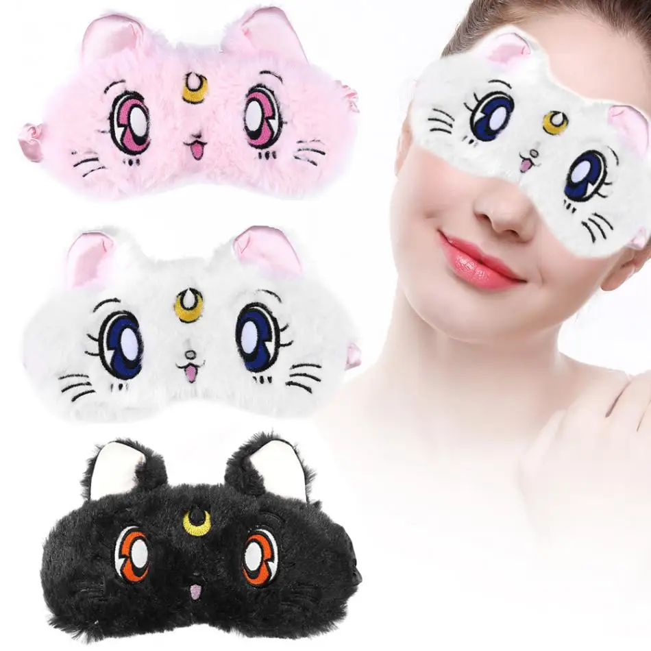Cute Kitty 3 Colors Sleeping Eye Mask Cartoon Cover Sleep Eye Shade Mask Travel Relax Nap Rest Eyepatch Bandage Eye Blinder
Cute Kitty 3 Colors Sleeping Eye Mask Cartoon Cover Sleep Eye Shade Mask Travel Relax Nap Rest Eyepatch Bandage Eye Blinder