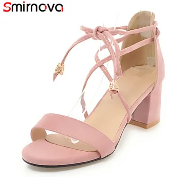 Smirnova 2018 fashion summer new arrival shoes woman big size 33-43 black pink ankle strap flock sandals women square heel
Smirnova 2018 fashion summer new arrival shoes woman big size 33-43 black pink ankle strap flock sandals women square heel