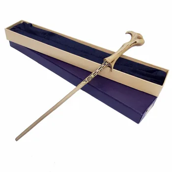 High Quality HP Metal Core Lord Voldemort Magical Wand With Gift Blue Box Packing Chirstmas Cosplay Toy
High Quality HP Metal Core Lord Voldemort Magical Wand With Gift Blue Box Packing Chirstmas Cosplay Toy