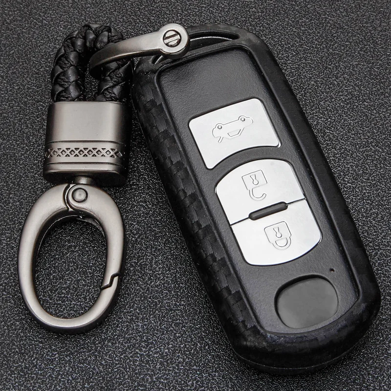 KUKAKEY Car Key Case Cover For Mazda 3 2 5 /Mazda 6 Axela CX-3 CX-5 CX5 CX-7 CX7 CX-9 RX8 Auto Smart Keys Styling | Автомобили и