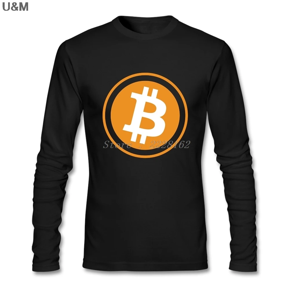 HU & GH Биткоин футболки мужские 2019 модные стильные деловые рубашки фанки