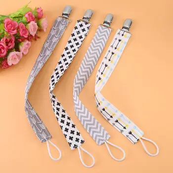 4pcs Baby Pacifier Clips Chain Printing Cotton Strap Soother Nipple Holder for Infant Child Set Newborn Baby Pacifier holder
4pcs Baby Pacifier Clips Chain Printing Cotton Strap Soother Nipple Holder for Infant Child Set Newborn Baby Pacifier holder