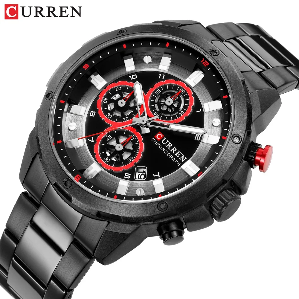 CURREN Reloj Hombres Watch Fashion Sport Quartz Mens Watches Top Brand Luxury Multifunction Waterproof Watch Relogio Masculino
CURREN Reloj Hombres Watch Fashion Sport Quartz Mens Watches Top Brand Luxury Multifunction Waterproof Watch Relogio Masculino