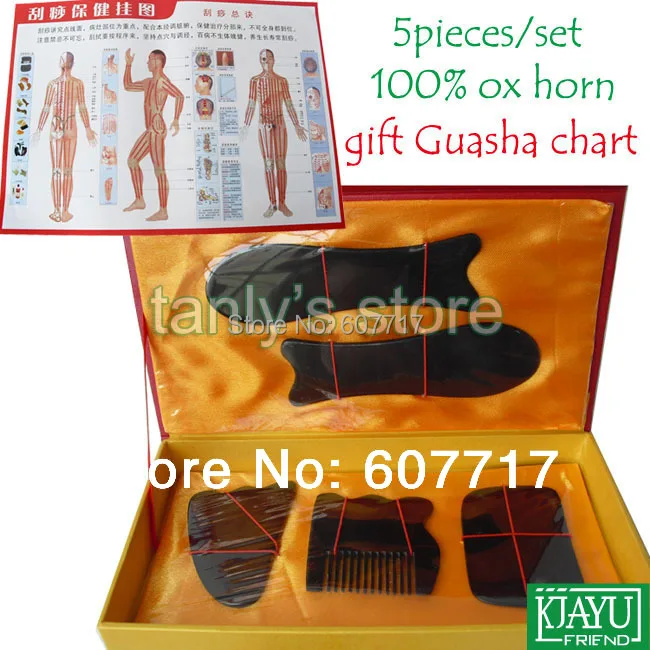 Good quality! (Gift Guasha chart) WholesaleTraditional Acupuncture Massage Gua Sha Tool 100% buffalo horn 5pieces/set
Good quality! (Gift Guasha chart) WholesaleTraditional Acupuncture Massage Gua Sha Tool 100% buffalo horn 5pieces/set
