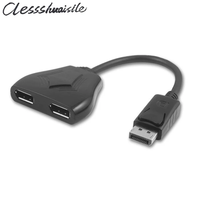 (100pcs/lot) Active Displayport Male to Dual 2x Female Extension Adapter Splitter Dongle for Monitor HDTV
(100pcs/lot) Active Displayport Male to Dual 2x Female Extension Adapter Splitter Dongle for Monitor HDTV