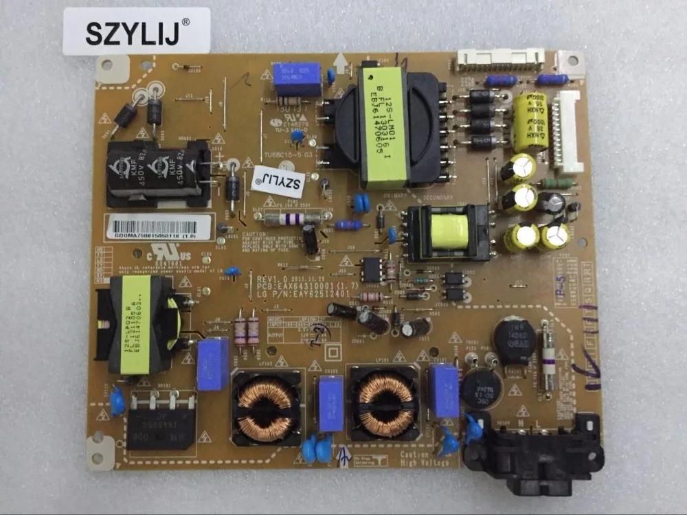SZYLIJ 100%new in stock.EAY62512401 (LGP32M-12P, PSLC-L115A, 3PAGC10080A-R, EAX64310001) Power Supply for 32LM6200-UE
SZYLIJ 100%new in stock.EAY62512401 (LGP32M-12P, PSLC-L115A, 3PAGC10080A-R, EAX64310001) Power Supply for 32LM6200-UE
